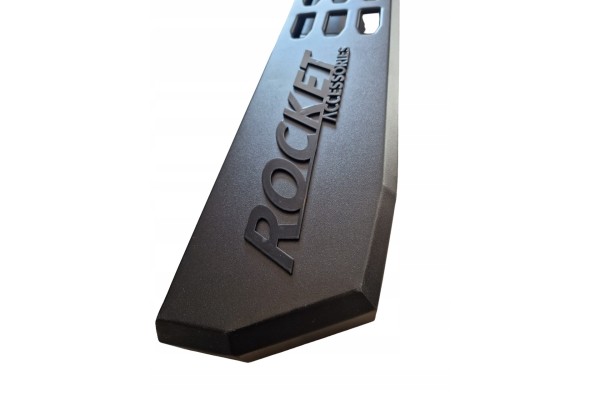 Estribos Planos Dodge Ram 1500 2019 - 2024 6 Pulgadas Rocket