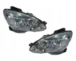 HEADLIGHT SET MERCEDES W204 C KLASSE 2008 2011 DEPO