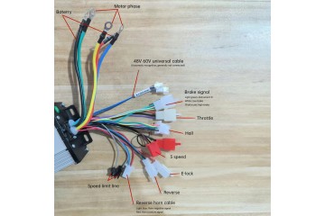 Kit Motor Brushless con Controlador Tres Velocidades 72V 3KW