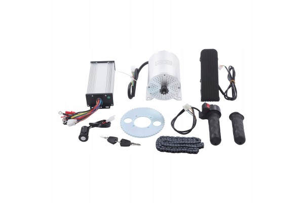 Kit Motor Brushless con Controlador Tres Velocidades 72V 3KW