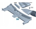 BELT GUARD FRONT MERCEDES C W206 A2065000400 Packaging status original