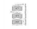 Galfer SDT 21102100 Brake pads ALFA ROMEO GIULIA 952 2015