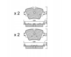 GALFER SDT 2118900 BMW X1 II F48 BMW X2 F39 BMW X3 III BMW Z4 II