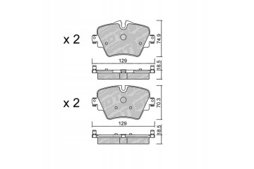 GALFER SDT 2118900 BMW X1 II F48 BMW X2 F39 BMW X3 III BMW Z4 II