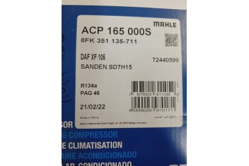 Air conditioning compressor MAHLE ACP 165 000S Catalog number of the part 331002