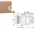 NRF AIR CONDITIONING COMPRESSOR VW A4 A6 6SEU14C Catalog number of the original AUDI 4E0260805AP AUDI 4F0260805AC AUDI 4F0260805