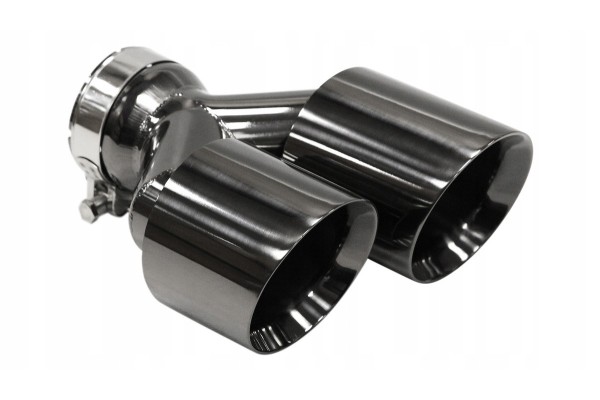 SILENCER TIP SET 4x fi 89mm mounting 76mm LEFT RIGHT BLACK MTSE32 Catalog number of the part MTSE32 89