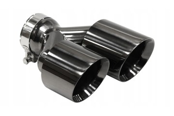 SILENCER TIP SET 4x fi 89mm mounting 76mm LEFT RIGHT BLACK MTSE32 Catalog number of the part MTSE32 89