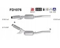 PARTICULATE FILTER FAP DPF FD1076 AS Packaging status original