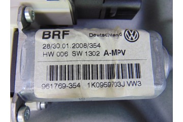  ELEVALUNAS TRASERO IZQUIERDO VOLKSWAGEN TOURAN (1T2) Advance 2008 204627 VOLKSWAGEN - 1