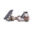 Catalytic converter for PEUGEOT 207 WA WC RIDEX 429C0015