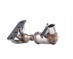 Catalytic converter for PEUGEOT 207 WA WC RIDEX 429C0015