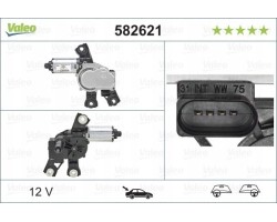 Rear wiper motor VALEO 582621