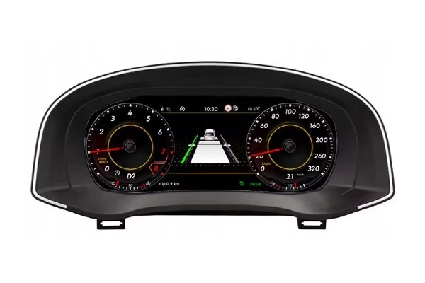 COUNTER Clocks Virtual LCD VW PASSAT B7 Packaging status original