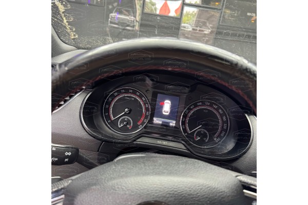 Counter Clocks Virtual LCD Skoda Octavia RS 2013 20 Catalog number of the part 5E0920871F