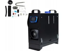 Calefactor Estacionario Diésel 8KW 12V con Control Remoto LCD para Camper/Auto