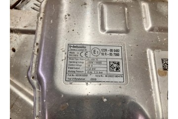 ELECTRIC WEBASTO HEATER I PACE X590 JAGUAR I PACE X590 2018 EV400 Quality of parts according to GVO O original with manufacturer