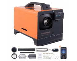 5kW 12V parking heater with Bluetooth without installation for motorhome garage