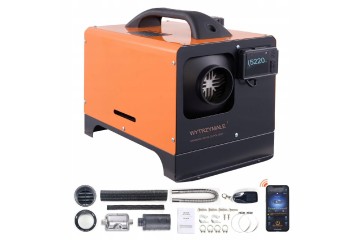 5kW 12V parking heater with Bluetooth without installation for motorhome garage