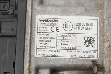 Calefactor estacionamiento WEBASTO para VW Passat B8 3Q0815005Q 903339
