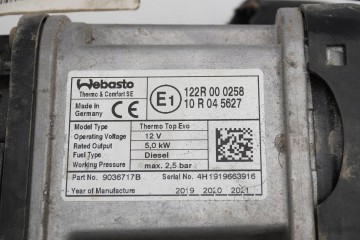 Calefactor estacionario Webasto para Ford Transit Connect KV6H-9K299-A