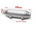 UNIVERSAL WATER INTERCOOLER 101x203mm INLET 63mm Catalog number of the part ICSLY200
