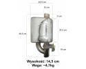 SPORTS SILENCER WITH ELECTRIC THROTTLE 2 5 63mm BASS STAINLESS Version European
