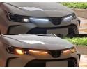 DAYLIGHT DRL LED FLEX WOW FLOATING DYNAMIC TURN SIGNALS 15CM Car type 4x4 SUV buses undefined trucks cargo vans RVs passenger ca