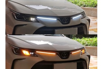 DAYLIGHT DRL LED FLEX WOW FLOATING DYNAMIC TURN SIGNALS 15CM Car type 4x4 SUV buses undefined trucks cargo vans RVs passenger ca