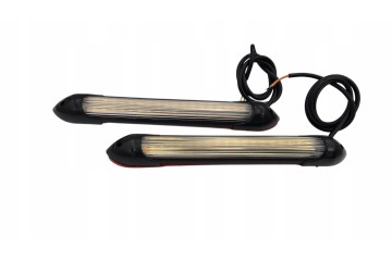 Luces Diurnas LED Flexibles DRL con Intermitentes Dinámicos Flotantes