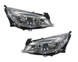 Headlight set Opel Astra J 2009 2012 LEFT RIGHT TYC