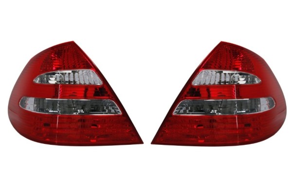 MERCEDES E CLASS W211 02 06 SEDAN REAR LAMPS LEFT RIGHT SET DEPO ECE
