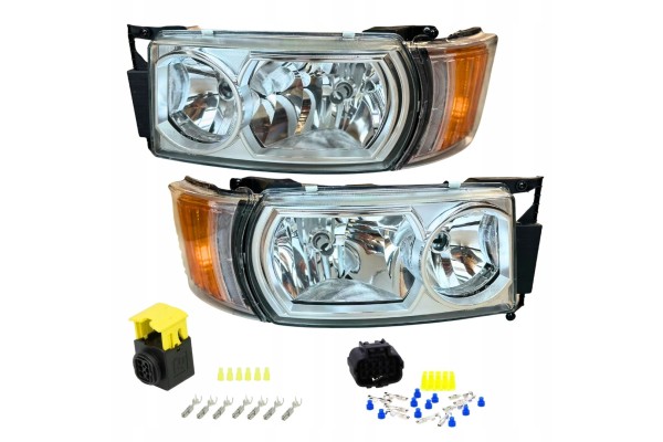 Headlight Scania 4 R H7 plugs left