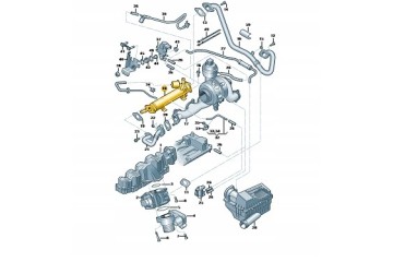 Volkswagen OE Exhaust gas recirculation cooler Part manufacturer Volkswagen OE