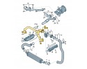 Pressure pipe Audi A4 A5 A6 A7 06M145674DA EP New original product Quality of parts according to GVO Q original with factory log