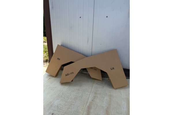 Mudguard left Audi A5 2018 Installation side front left