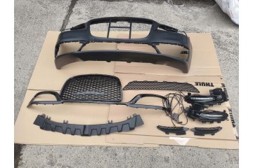 CHRYSLER 300C 300 SRT 2015 2023 BUMPER FRONT COMPLETE WITH DRL WITHOUT PDC Catalog number of the part 300C SRT 15 ZDERZAK SET BE