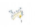 MUDGUARD LEFT FRONT AUDI A5 S5 8W6821105B ASO Color to be painted