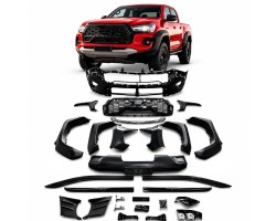 Conversion Hilux Revo 20162022 Lift GR Sport Bumper Extensions Grill ABS