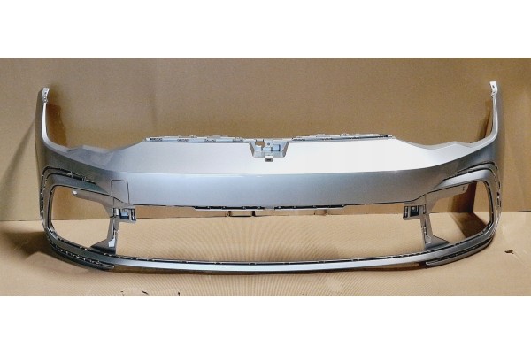 VW GOLF 8 GTI GTD R LINE GTE BUMPER FRONT NEW ORIGINAL REFLEX SILVER LA7W Catalog number of the part 5H0807221G LA7W GTI GTD GTE