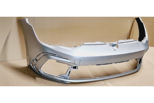 VW GOLF 8 GTI GTD R LINE GTE BUMPER FRONT NEW ORIGINAL REFLEX SILVER LA7W Car type passenger cars