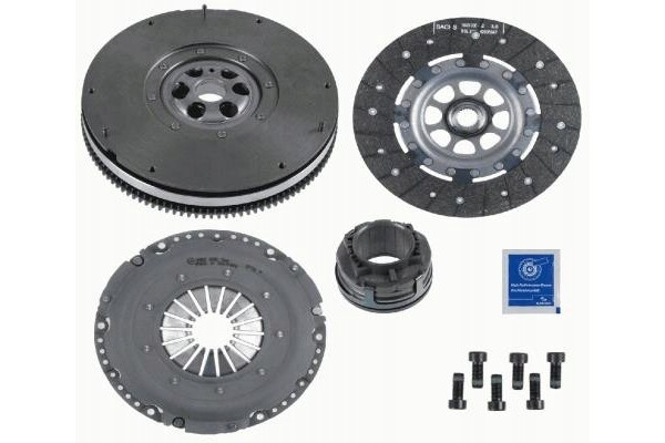 TWO MASS WHEEL CLUTCH AUDI A4 00 01 Quality of parts according to GVO Q original with factory logo OEM OES