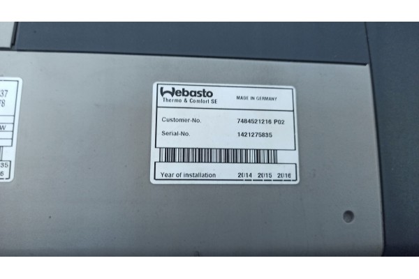 ORIGINAL COMPLETE WEBASTO AIR TOP EVO 2000 RENAULT GAMA T RANGE CK Car type trucks