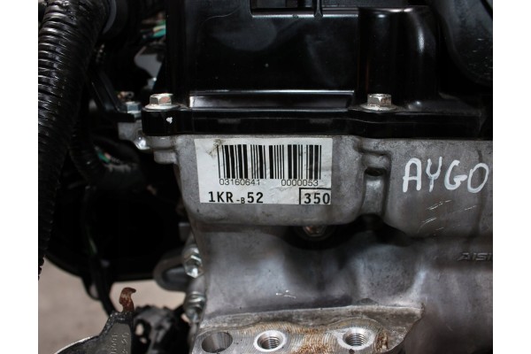 PETROL ENGINE TOYOTA AYGO II CITROEN C1 1 0 1KR B52 COMPLETE Quality of parts according to GVO O original with manufacturer s lo