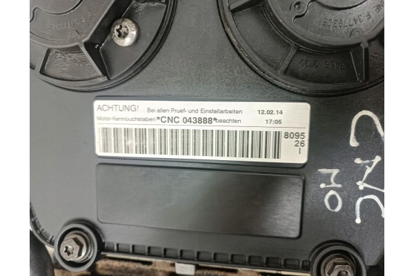 COMPLETE ENGINE AUDI A4 B8 A5 2 0 TFSI CNC Catalog number of the part CNC