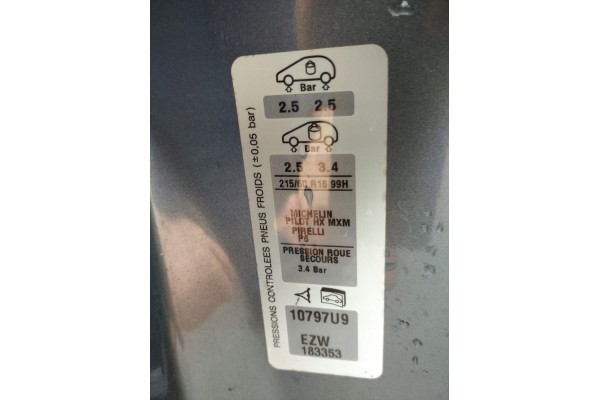 Motor RFJ 2.0 16V 140 CV para PEUGEOT 807, CITROEN C8, C4 PICASSO, C5