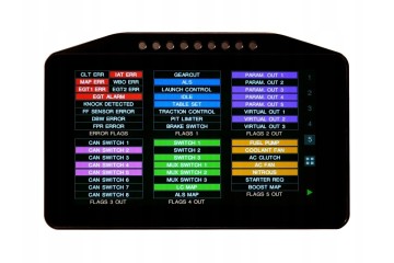 DASH 7 RWD Power CAN Display Catalog number of the part RWD 00000001