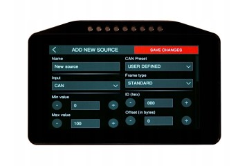 DASH 7 RWD Power Display CAN