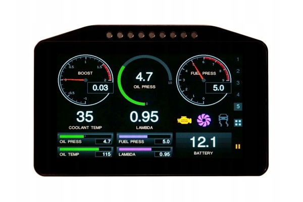 DASH 7 RWD Power Display CAN