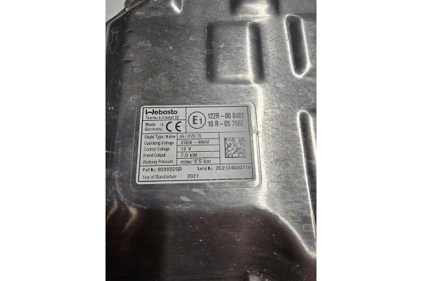 LAND ROVER DISCOVERY V WEBASTO PARKING HEATER 9038325D Packaging status replacement